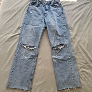 Zara Straight-Leg Jeans